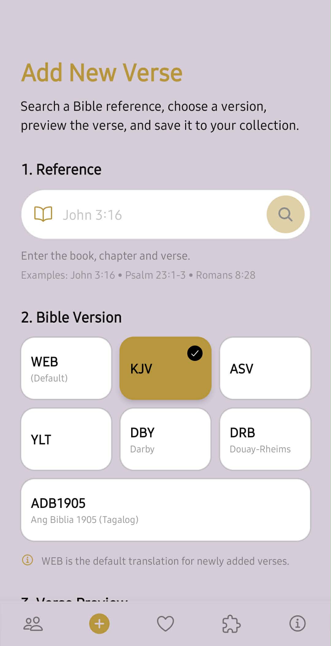 Add Verse